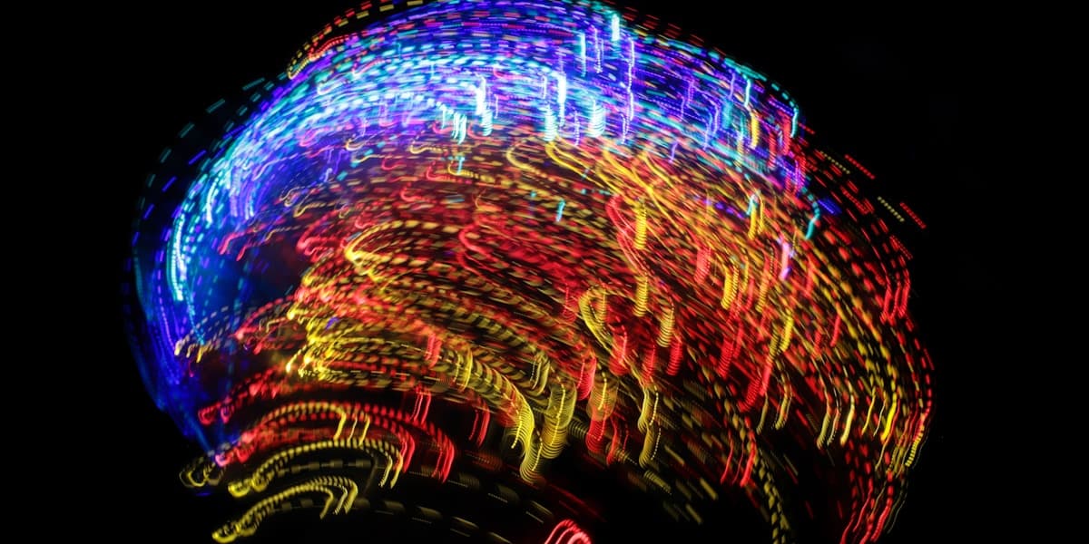 Brain waves and subliminal audio visualization showing subconscious processing